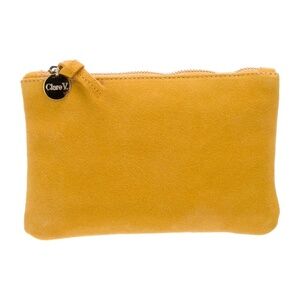 Clare V. Suede Clutch